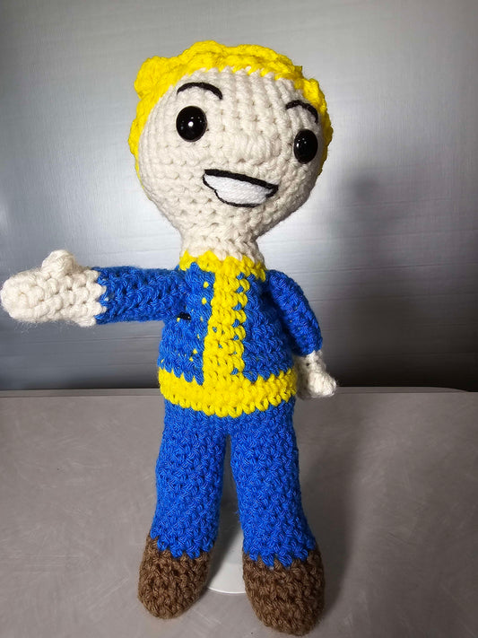 Fallout Vault Boy Crochet Pattern